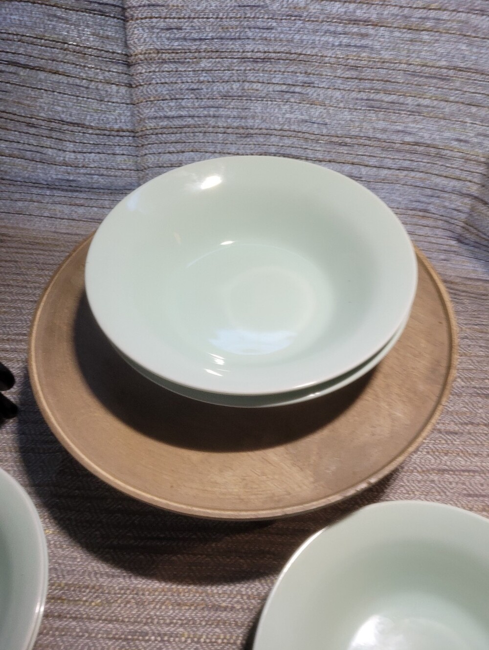 IKEA Mint Green Stoneware Bowl Set of 7. Perfect Size And Color For Your Kutchen - Picture 8 of 16